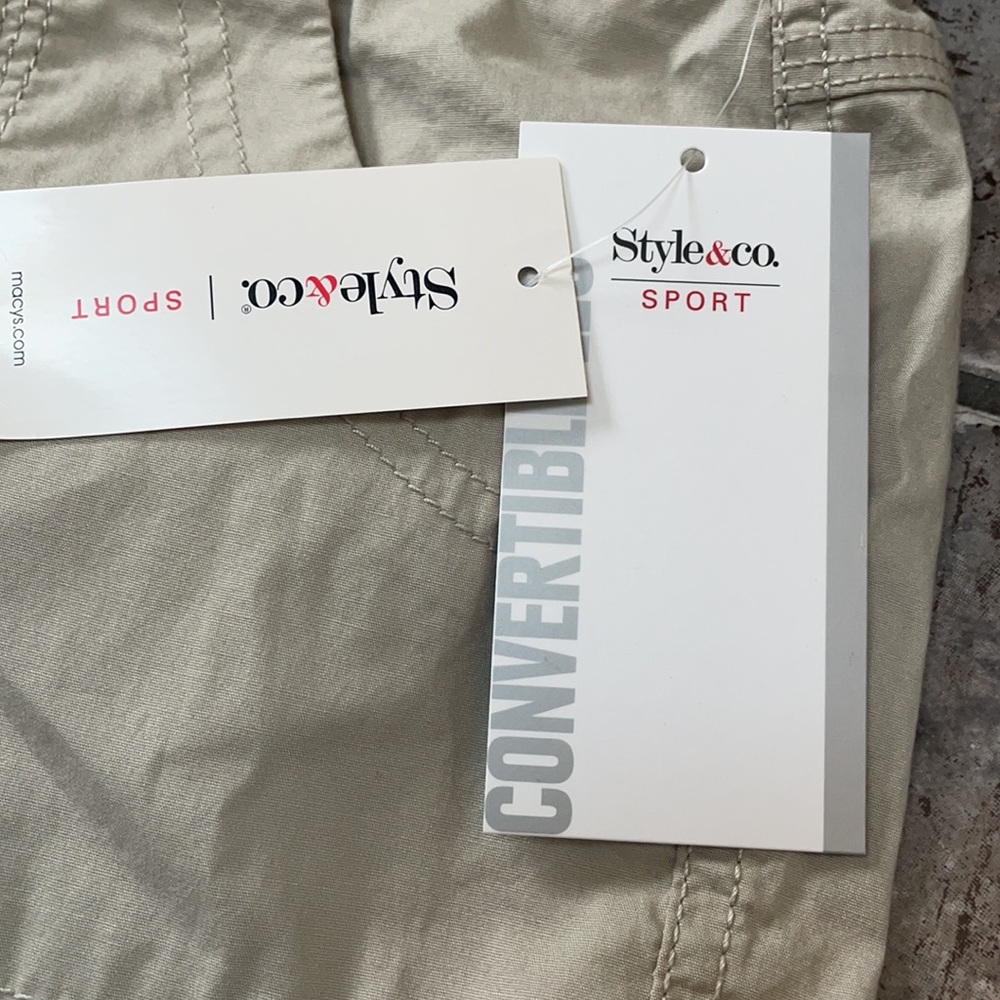Style & co. Convertible Capri pants NWT - Picture 4 of 9